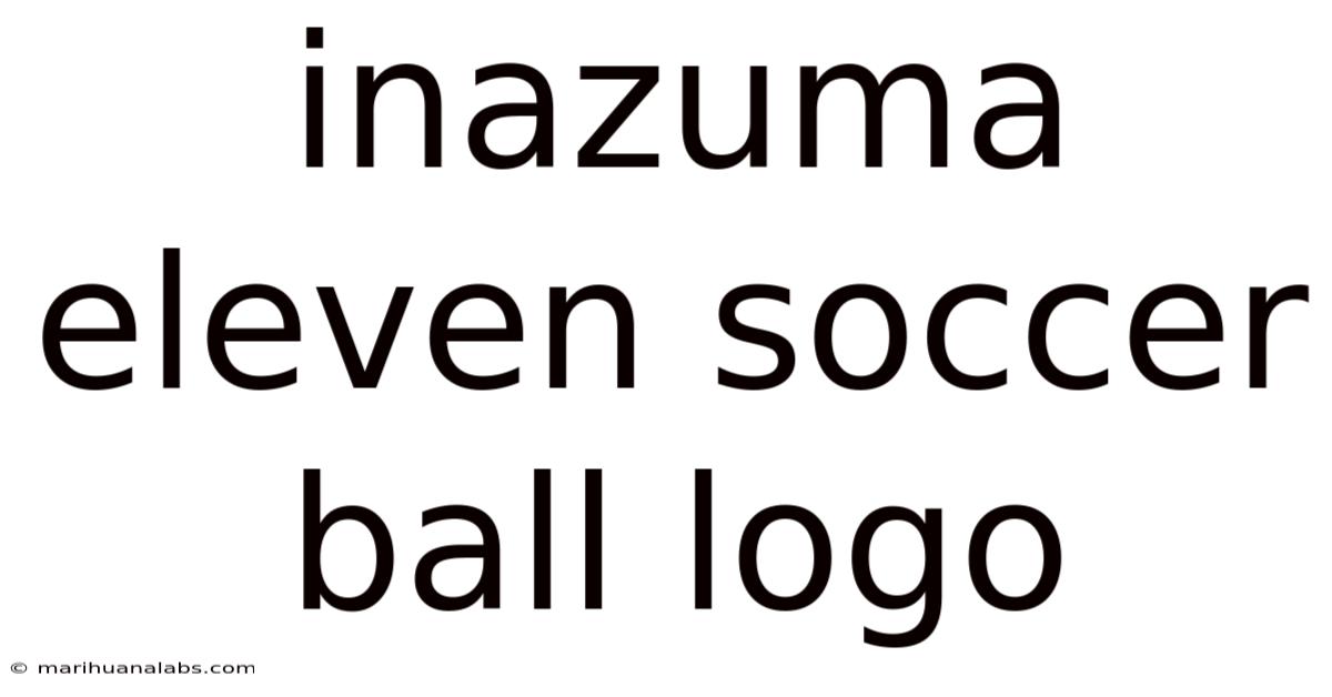 Inazuma Eleven Soccer Ball Logo