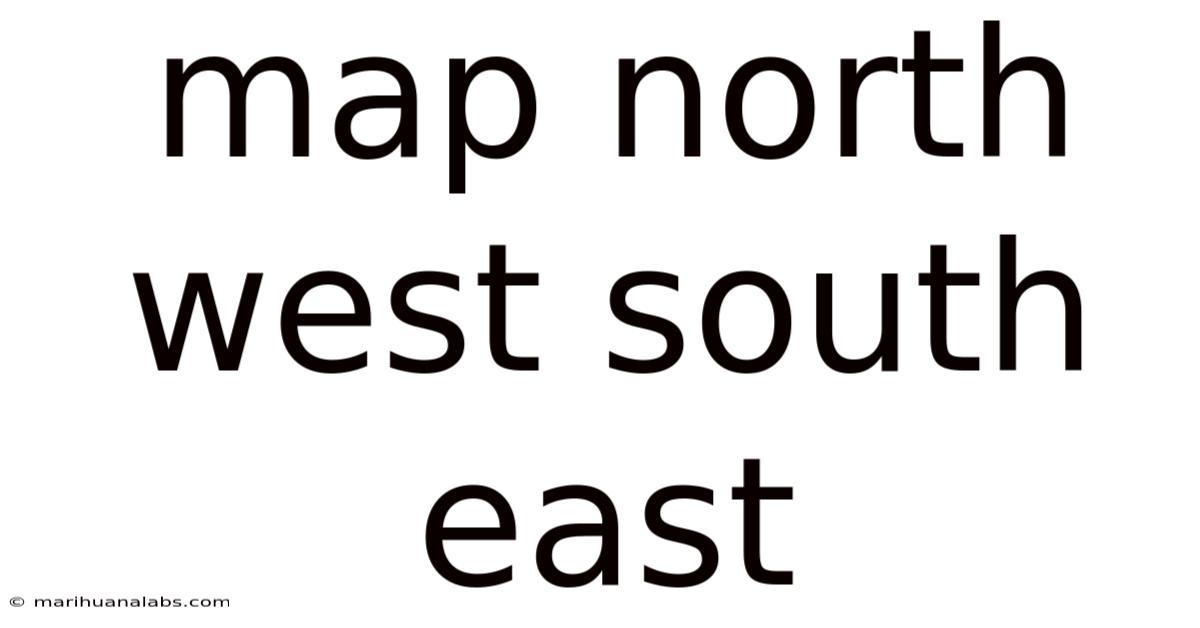 Map North West South East