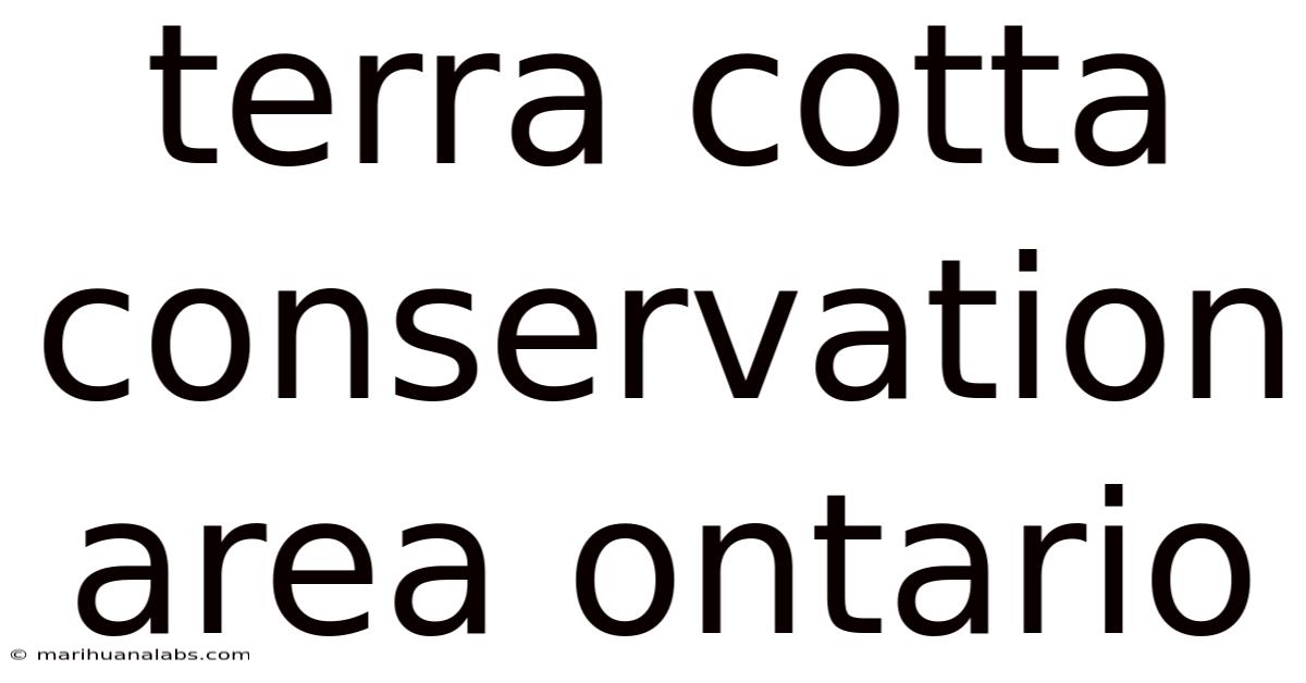 Terra Cotta Conservation Area Ontario